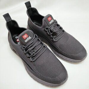 Men's ECKO Unlimited Grey Mesh Athletic Sneakers Size 9.5 - NEW!